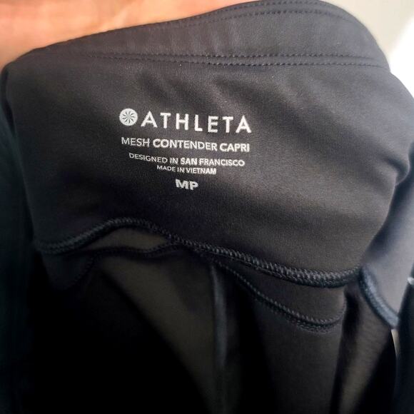 Athleta Contender Mesh Crop - Picture 4 of 6